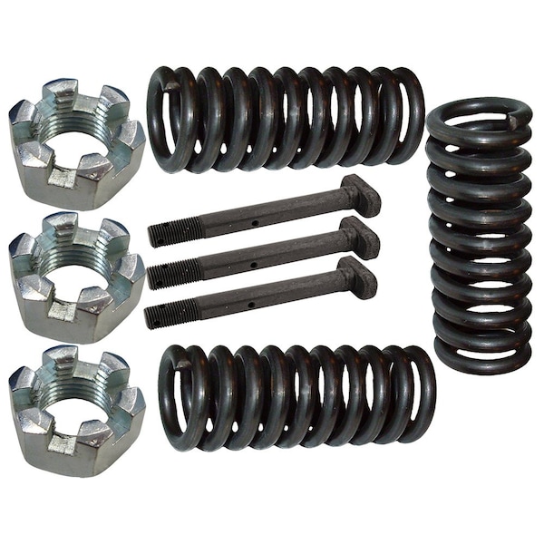 Aic Replacement Parts 14H862 A352R F1392R Clutch T-Bolt Nut & Spring Kit Fits John Deere 70 720 730 F1392R-A352R-KIT - main